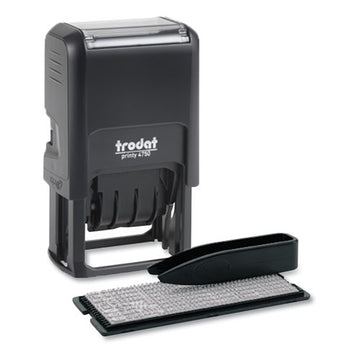 Trodat® Do It Yourself Message Dater, Self-inking, 0.75" X 1.88", Blue-red freeshipping - TVN Wholesale